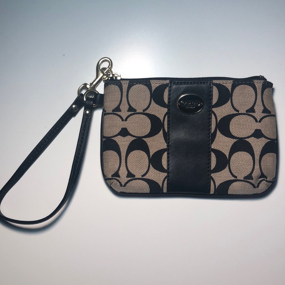 Coach New York wristlet purse